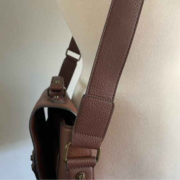 Brown Shoulder Briefcase NWOT - Picture 4 of 13